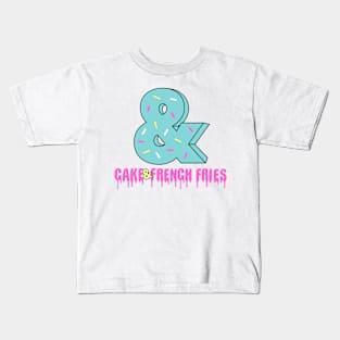 Cake & French Fries Brand Kids T-Shirt